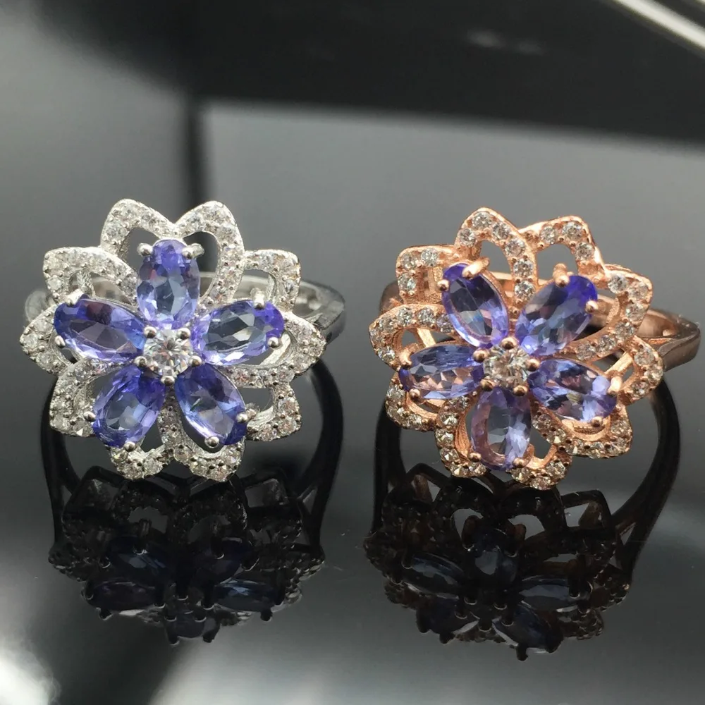 KJJEAXCMY boutique jewels 925 Чистое серебро натуральный танзанийский костюм женщина