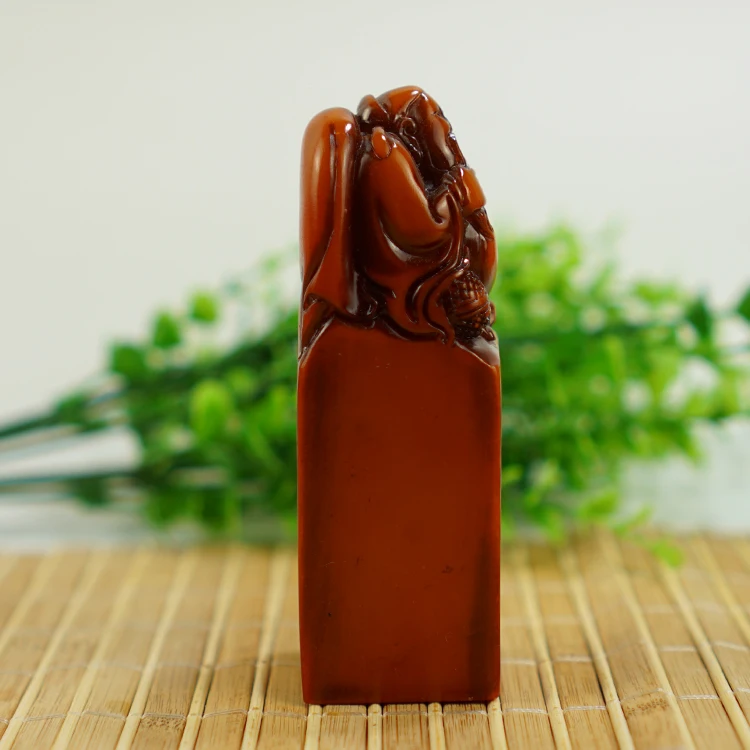 Натуральный камень Shoushan материал Тянь Хуан герметичная каллиграфия и живопись