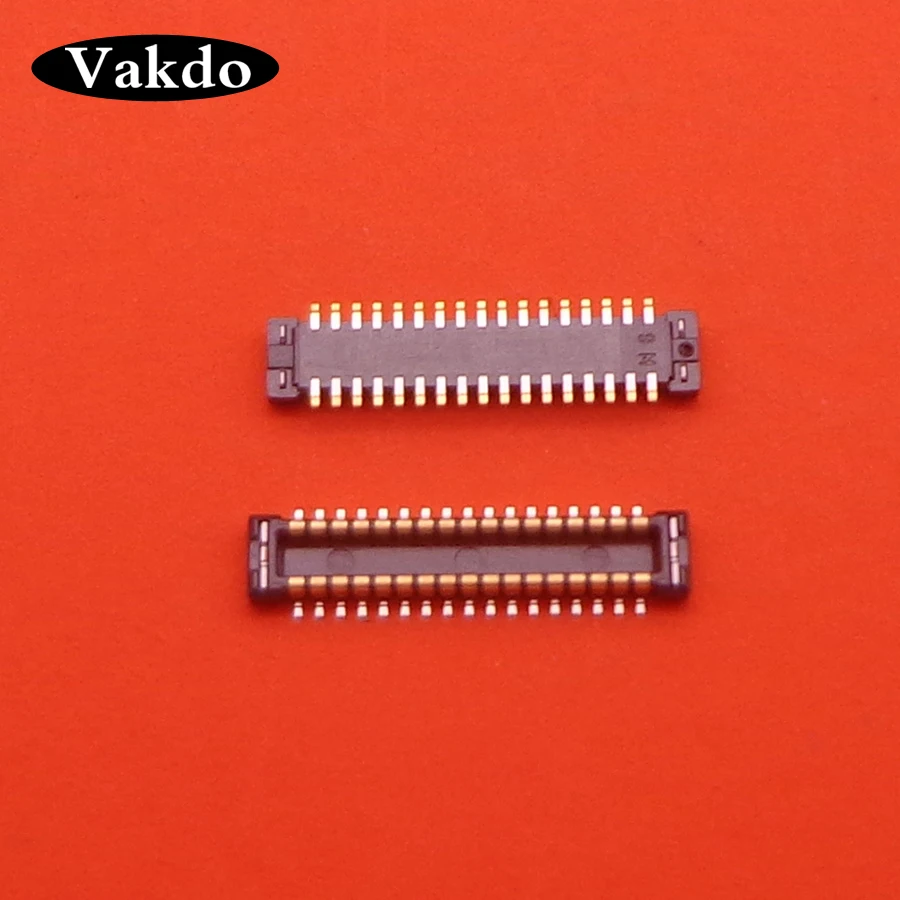 5 шт./лот, для SAMSUNG G7102, G7106, G7109, G7105, G7108V, G530, FPC разъем, ЖК-дисплей, экран на материнской плате, 34pin