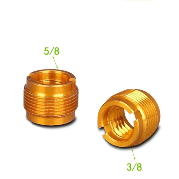 3 шт. Портативный 3/8 &quotдо 5/8&quot Микрофон стойка для ниток адаптера переменного