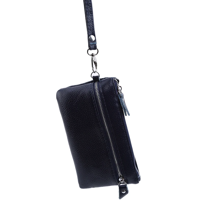 

Pu Leather Wallet Purse Fashion Key Bag Multi-functional Lychee Pattern Mobile Phone Bag Women Handbag Day Clutch