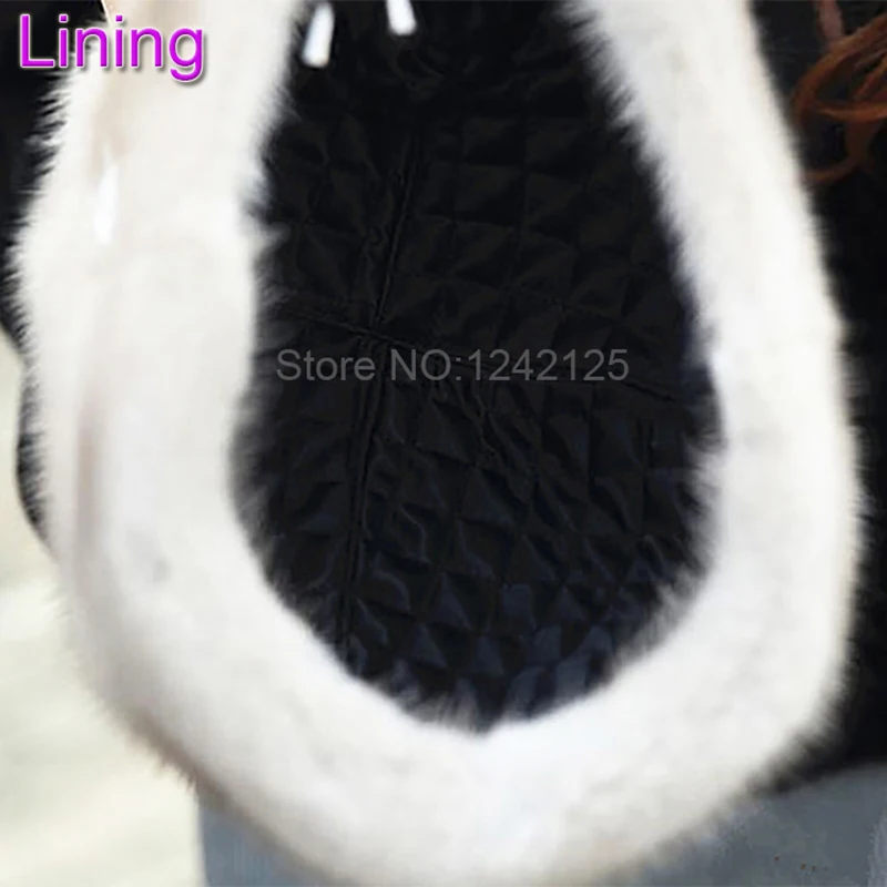 Новый стиль Осень-зима милая женская шапка из настоящей норки милые теплые