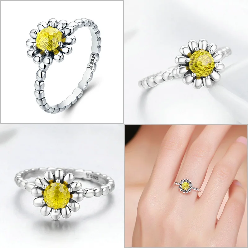 Anel 925 пробы Серебряное кольцо ослепительные кольца мыши Miky для женщин Свадебные обручальные ювелирные изделия GXR032