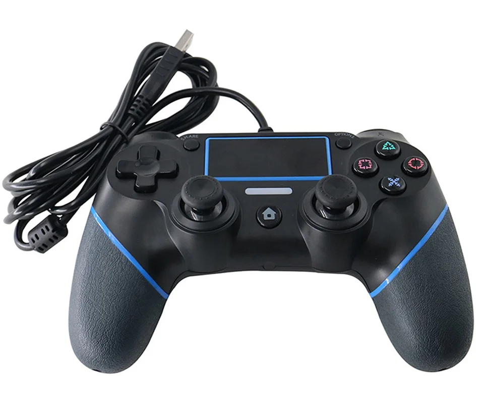 PS4 аксессуары геймпад проводной джойстик PS4 sixaixs несколько вибрации двигателя для Игровые приставки 4 Замена Dualshock4 контроллер