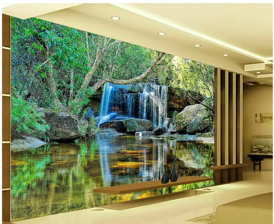 Настенные 3D обои на заказ пейзаж фоны Живописные фрески|landscape wallpaper|3d landscape wallpaper3d
