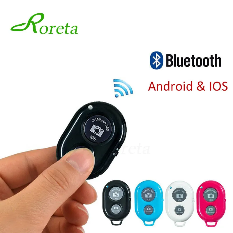 Roreta Bluetooth беспроводной пульт дистанционного управления затвором для iPhone Android телефон Bluetooth пульт дистанционного спуска затвора