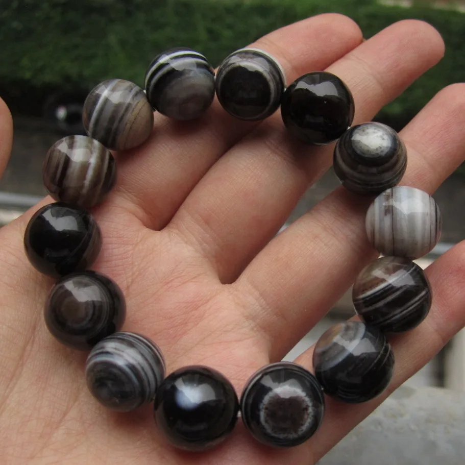 Модный браслет из натурального камня с мокром красным камнем и бусинами 1 мужской