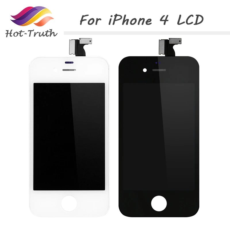 Горячая продажа 20 шт./лот без битых пикселей для iPhone 4s ЖК экран с сенсорным