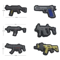 3d label weapon hookloop fasteners armband plastic rubber camouflage stickers acrylic badges backpack design badge