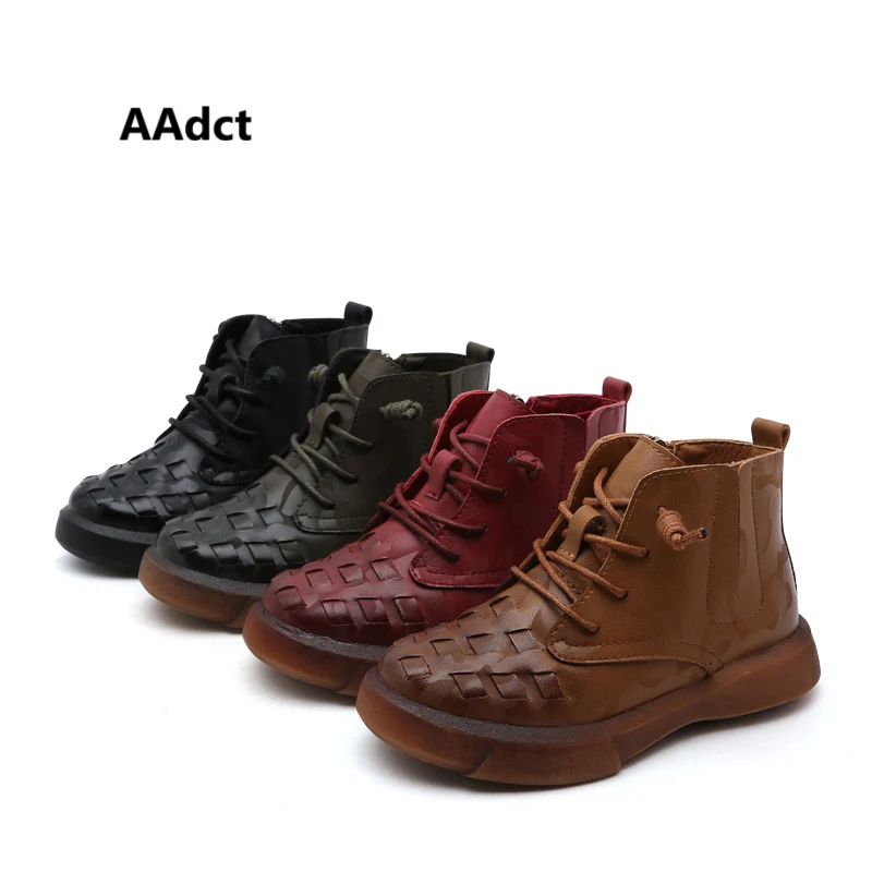 Фото AAdct Cotton martin kids boots 2018 Winter warm fashion for boys and girls Soft bottom children short Детская одежда и обувь AAdct Cotton martin kids boots 2018 Winter warm fashion for boys and girls Soft bottom children short Детская одежда и обувь