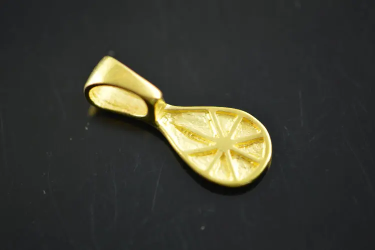Золотой Цвет Клей на Подвеска Bails 10x21 мм Ювелирные Изделия DIY Findings100pc/lot|pendant mount|pendant