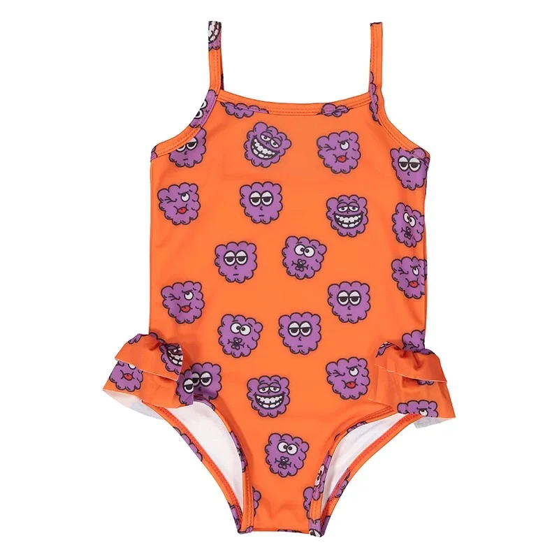 Купальный костюм для маленьких девочек Гавайские купальные костюмы детские ins