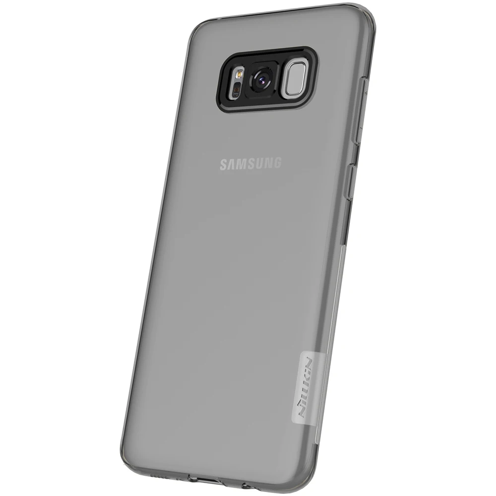 Для samsung Galaxy S8 чехол NILLKIN натуральный прозрачный мягкий кремний TPU Защитный чехол для samsung Galaxy S8 Plus