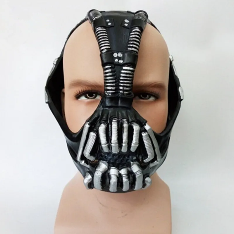 Темная маска рыцаря Бейна Бэтмена костюмы на Хэллоуин страшные маски для