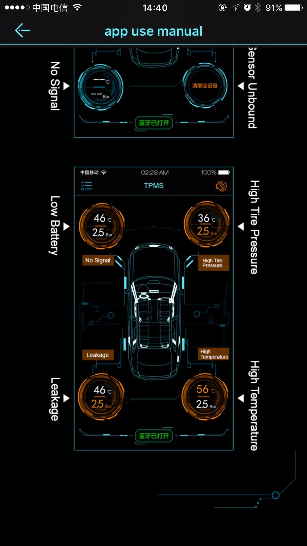 TPMS система контроля давления в шинах тревожная система внешний датчик Viecar Bluetooth 4,0 отображение на Android/IOS/Ipad инструмент для шин