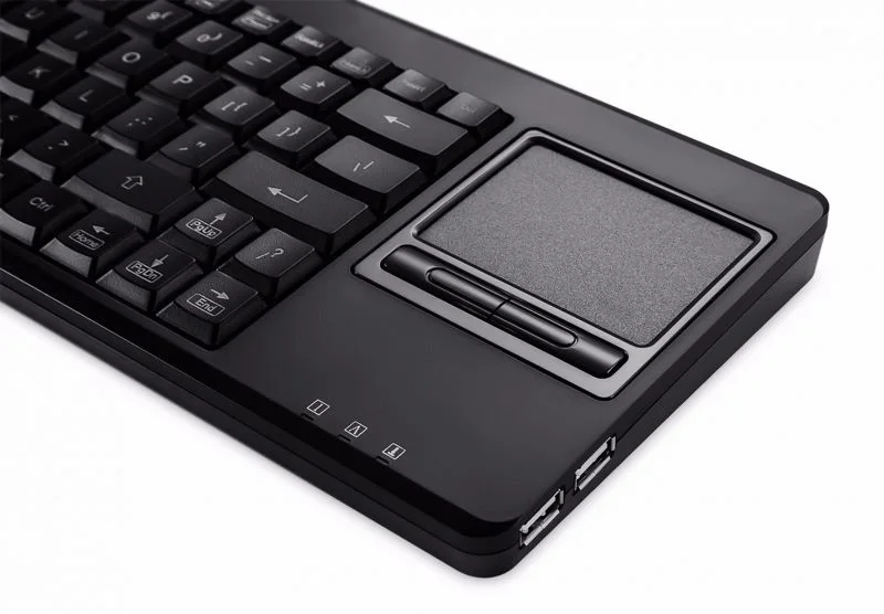 Perixx PERIBOARD 315 USB Проводная мультимедийная сенсорная клавиатура с подсветкой и