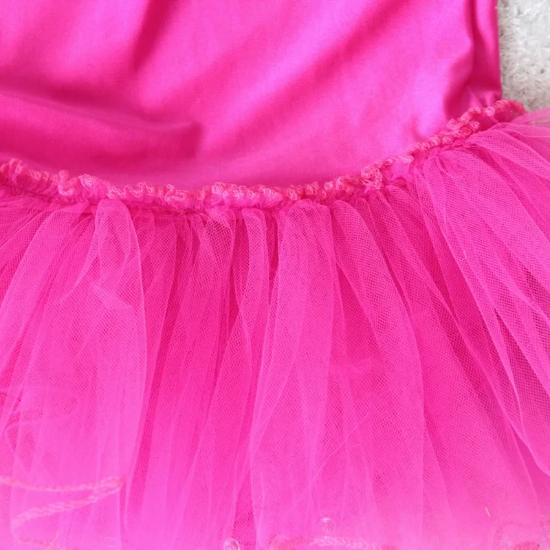 

Summer Girls Baby Ballet Tutu Dance Dress Kids Leotard Sleeveless Dresses For 2-7 Years