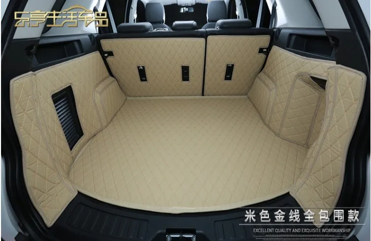 Для Land Rover Discovery 5 LR5 2017 2018 2019 2020 & 7 Seat Full Rear Trunk Tray Liner Cargo Mats напольная защитная кожа| |