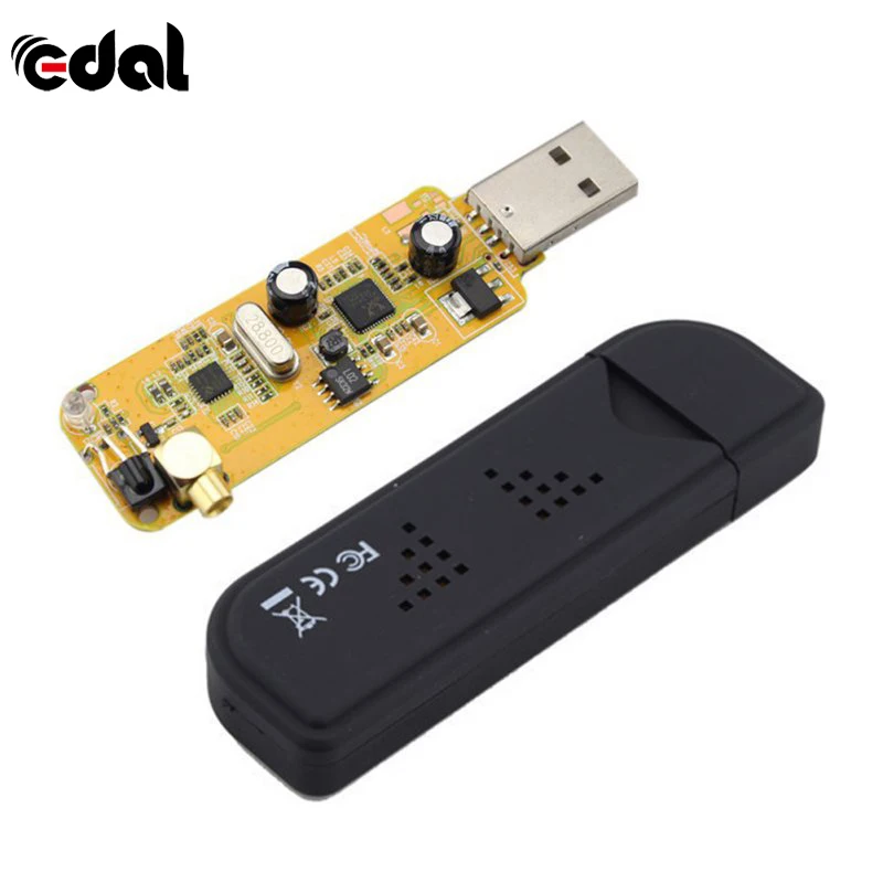 Профессиональный цифровой USB ТВ FM + DAB DVB T RTL2832U FC0012 Поддержка SDR тюнер