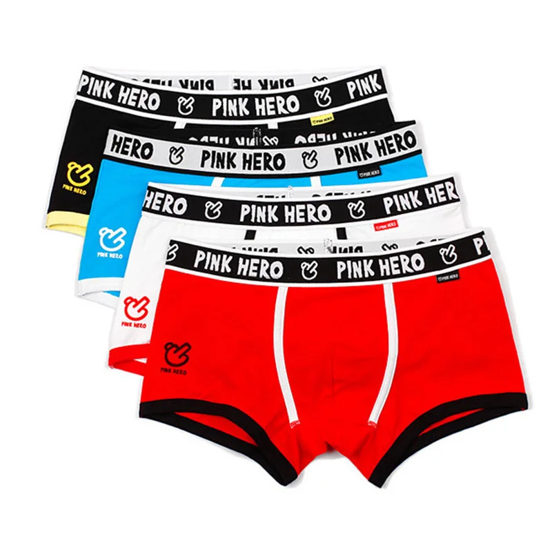 Мужские трусы 4 шт./лот лидер продаж мужское нижнее белье боксеры из модала