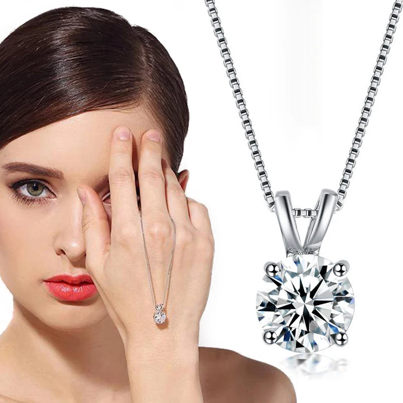 Винтажное круглое ожерелье с бриллиантами|Ожерелья подвеской| |