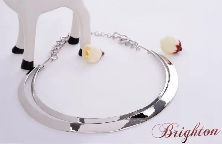 2015 New punk fashion zinc alloy necklace gift woman Europe and America Exaggerated Jewelry free shipping top sale | Украшения и