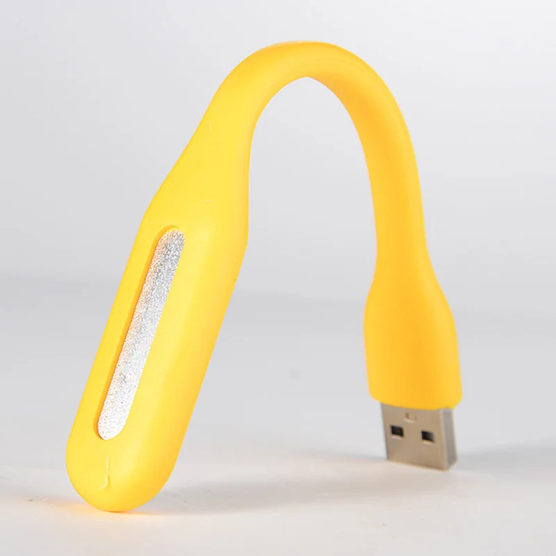 Crubon SilicaGel мини-лампа для книг Гибкая USB Светодиодная лампа портативная супер