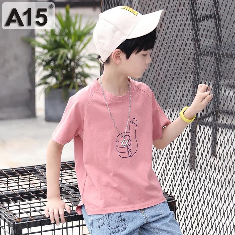 Boy t Shirt for Children Short Sleeve Cotton t-shirt Kids tshirt White Funny shirts 3D tshirts Teenage Clothing Size 8 12 Year | Мать и