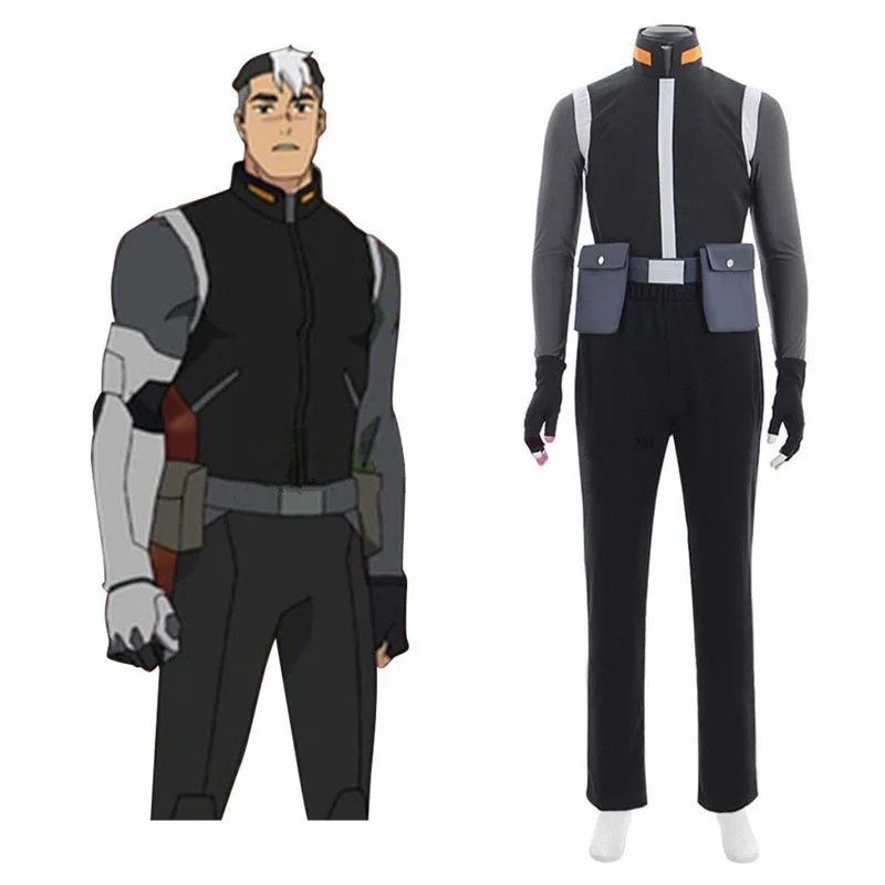 Amine Voltron Legendary Defender Shiro Takashi Shirogane Cosplay Costume | Тематическая одежда и униформа