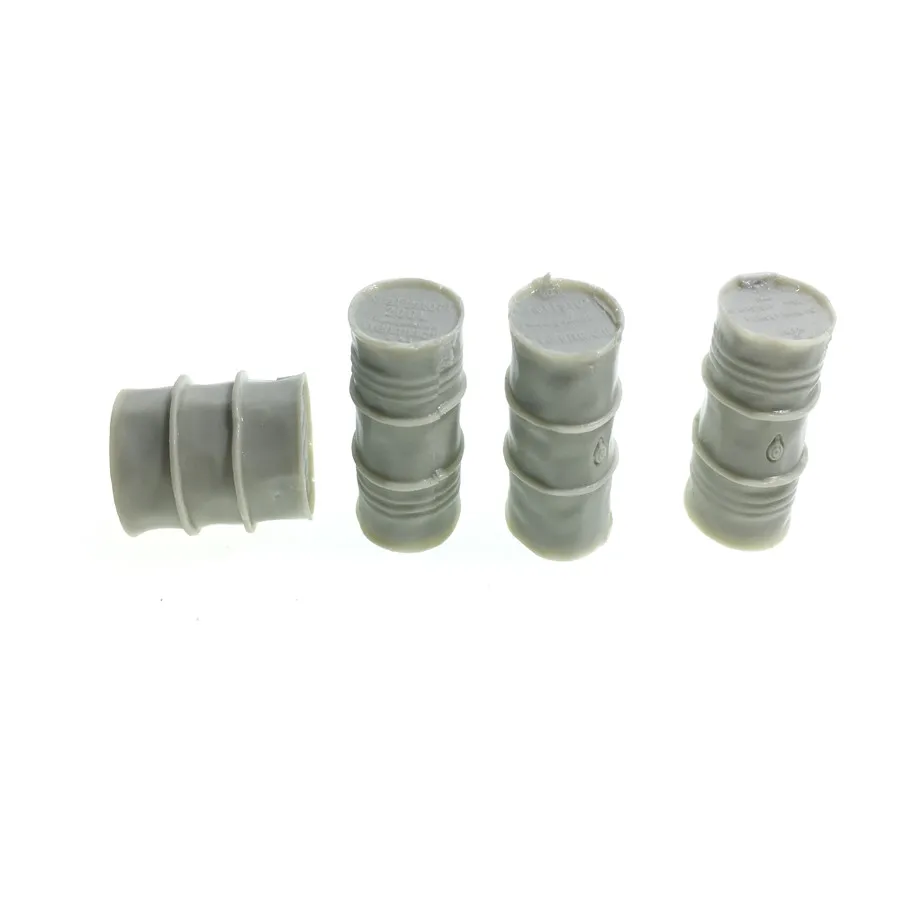 Модель из смолы 4 шт./лот 1/35 аксессуары для второй мировой войны барабан на