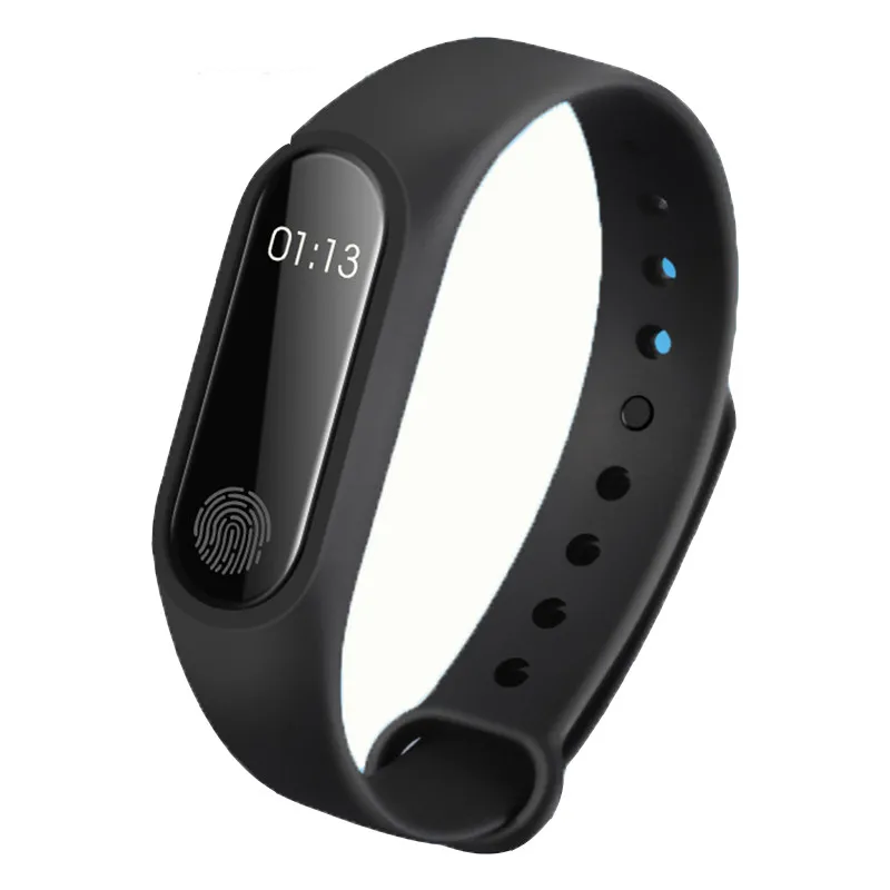 

M2 Women Men Smart Bracelet USB Charge Fitness Tracker Heart Rate Monitor Sport IP67 Waterproof Message Reminder Bluetooth Watch