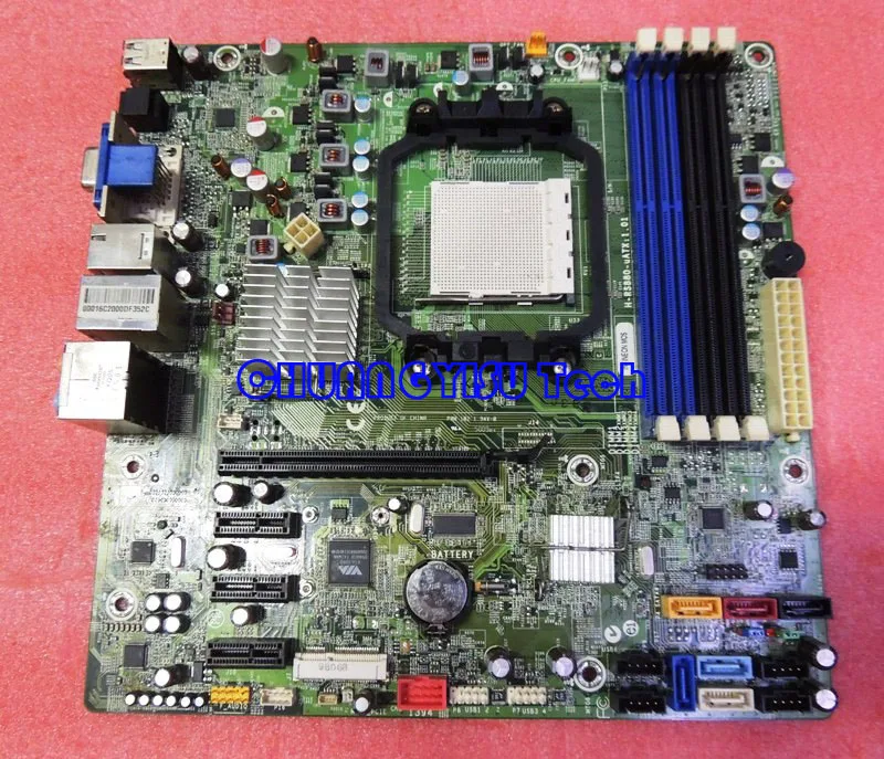 Бесплатная доставка CHUANGYISU для RS880 537376 001 H uATX V1.01 AM3 DDR3 Материнская плата отлично