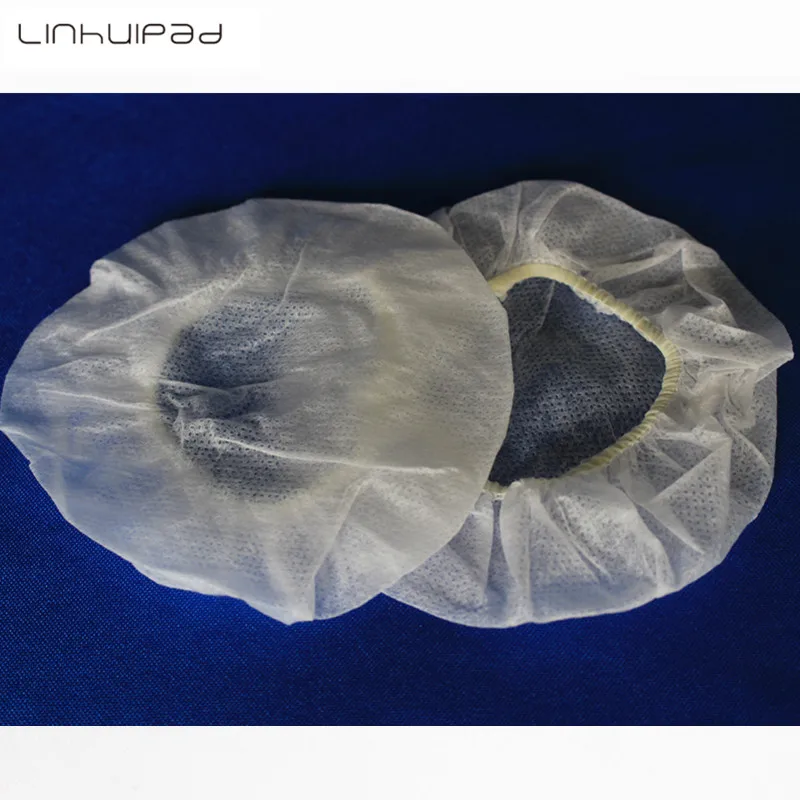 Linhuipad большие чехлы для наушников белые гигиенические Чехлы гарнитуры 12 см