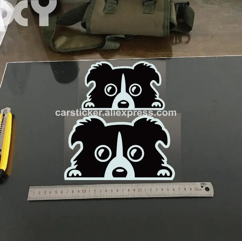 Hot Sale Direct Selling Drop Shipping  Border Collie Dog Sticker for Cars / Stickers Decoration Accessories