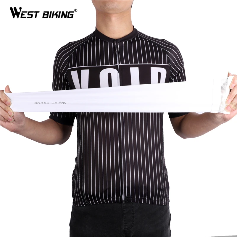 WEST BIKING Arm Sleeves Велоспорт Бег Баскетбол рука теплее солнце для рук с защитой от