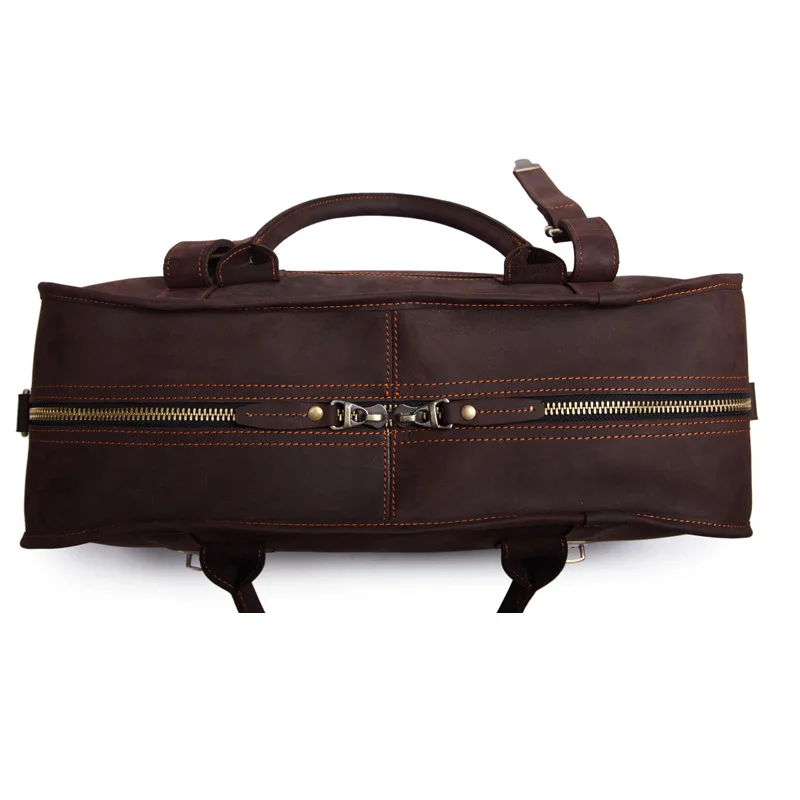 Высокое Качество мужские Из Натуральной Кожи Коровьей Дорожная Сумка Crossbody