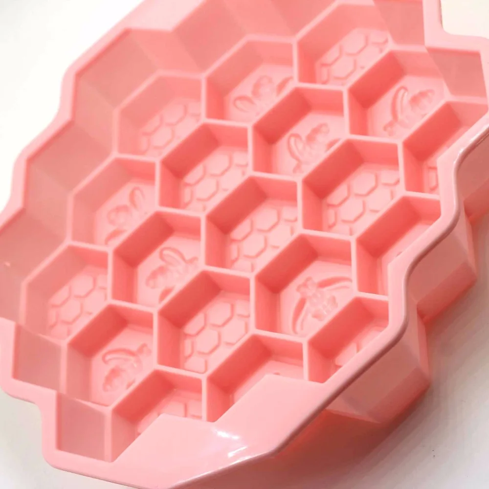 Гребень для меда силиконовая форма торта гребень пчелы мыло 19 ячеек пчелиный