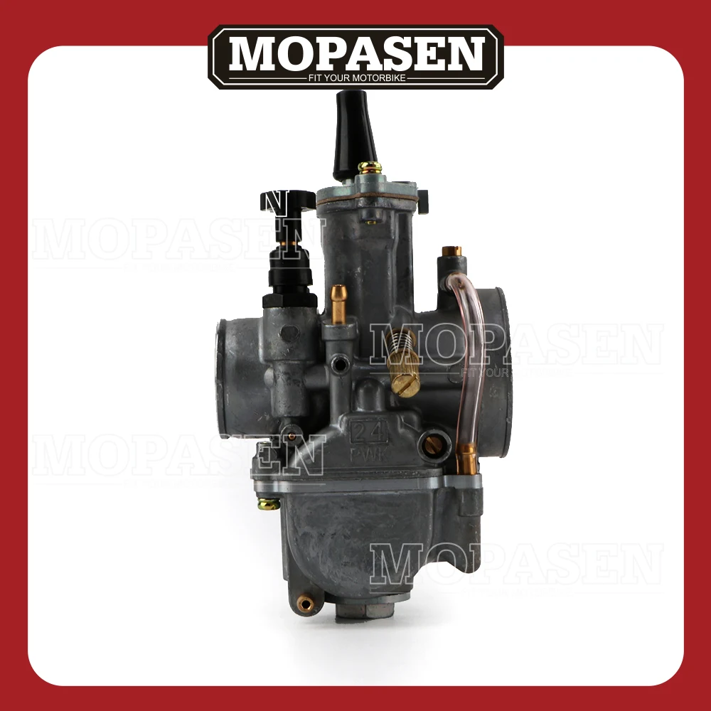 Карбюратор PWK 24 мм PWK24 подходит для OKO Keihin Koso Jog Dio RTL250 CR80 CR85R CR125 NSR50 NSR80 DT100 125 175
