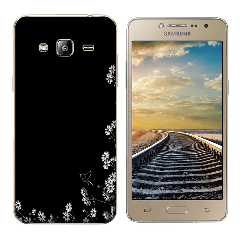 Чехол из ТПУ для Samsung Galaxy J2 Prime G532F 5 0 дюймов с принтом большого пистолета мягкий