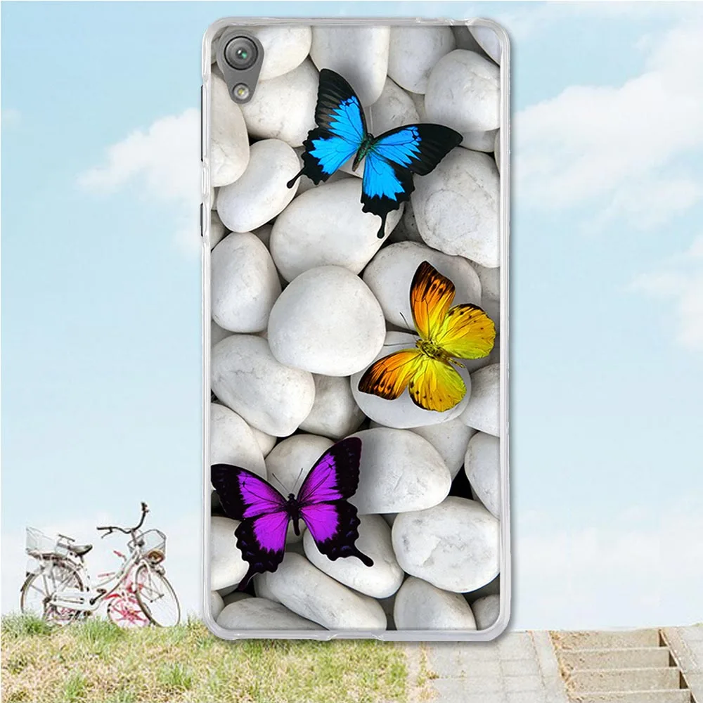 Мягкие чехлы для смартфонов Sony Xperia E5 F3311 F3313 5 0 дюйма чехол с животными мягкая