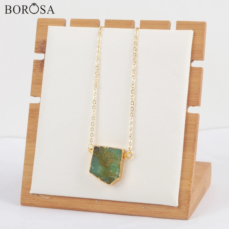 Ожерелье с кулоном BOROSA уникальное ожерелье в форме многоугольника из