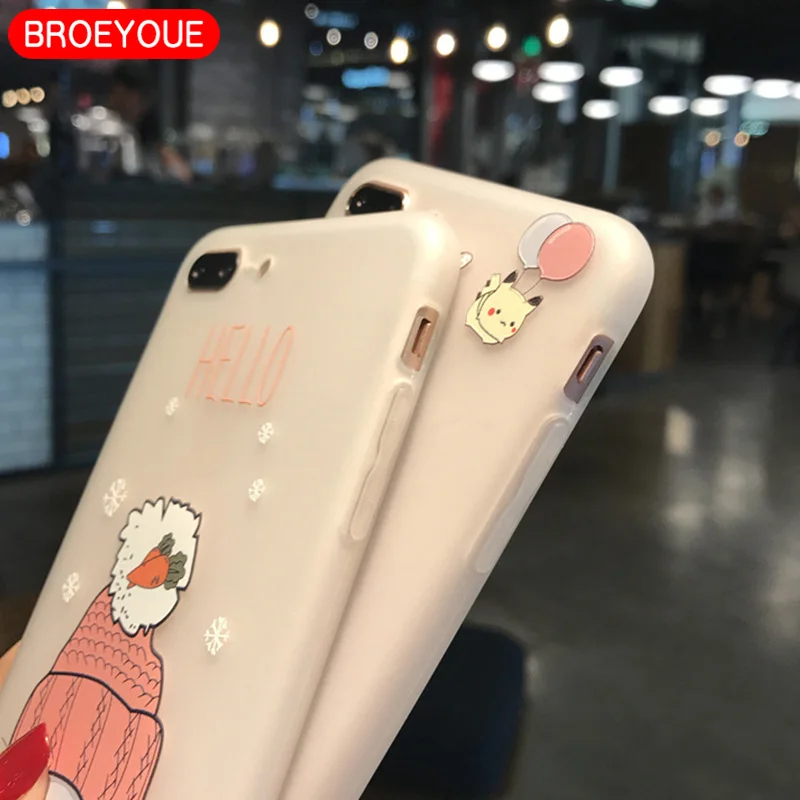 BROEYOUE Case For Huawei Nova 2 Plus P8 Lite 2017 P9 P10 Honor 9 6X Relief TPU Flowers Pattern Phone Coque Bags |