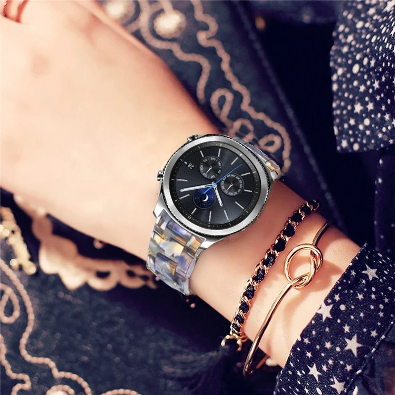Ремешок для часов 3 41 мм браслет samsung galaxy active 2 40 44 S2 classic watch 42 amazfit bip резиновый смарт