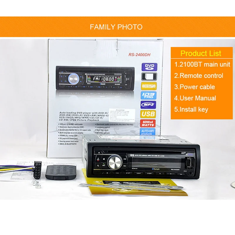 Автозапчасти CD плеер автомагнитолы высокого разрешения с навигацией DVD Bluetooth MP3/FM
