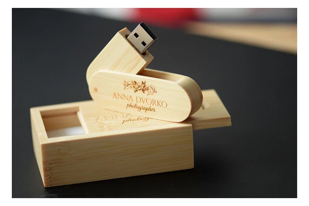 JASTER деревянный USB+ Подарочная коробка USB флеш-накопитель Флешка 8 Гб 16 г 32 Гб палочка для создания логотипа на заказ для фотосъемки свадебные подарки