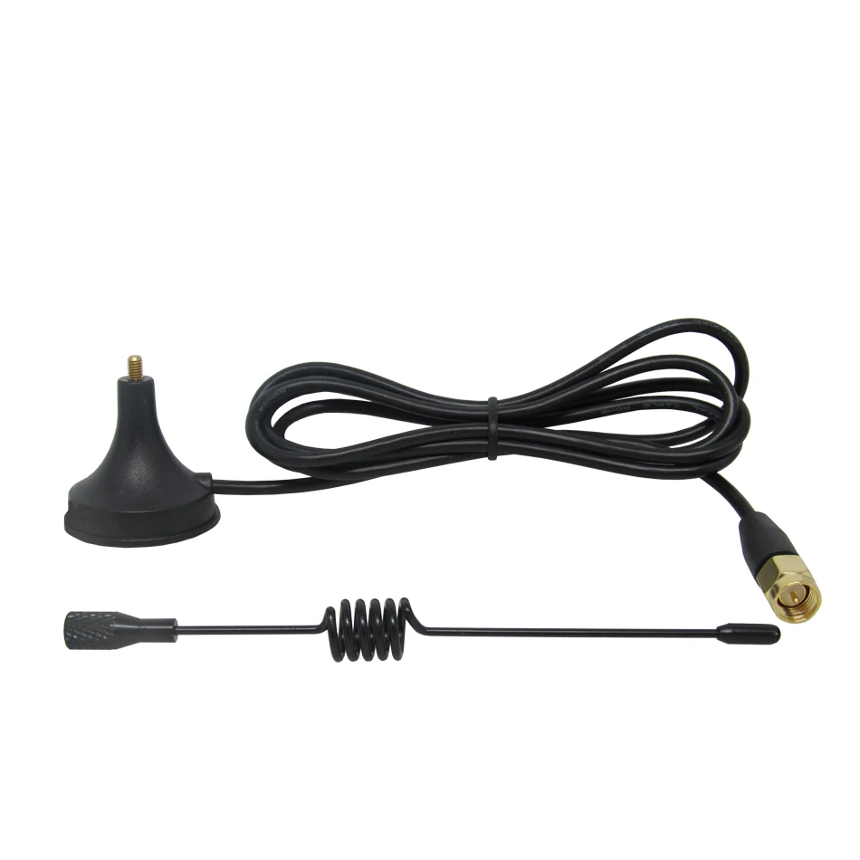 2.5dBi Крытый RTL sdr приемник антенна с Золотой SMA разъем цифровой DVB-T/T2 ТВ 1 м кабель |