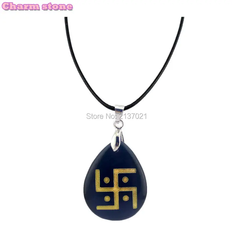 Модные ювелирные изделия hinduстан религиозная буддийская подвеска свастика Новое