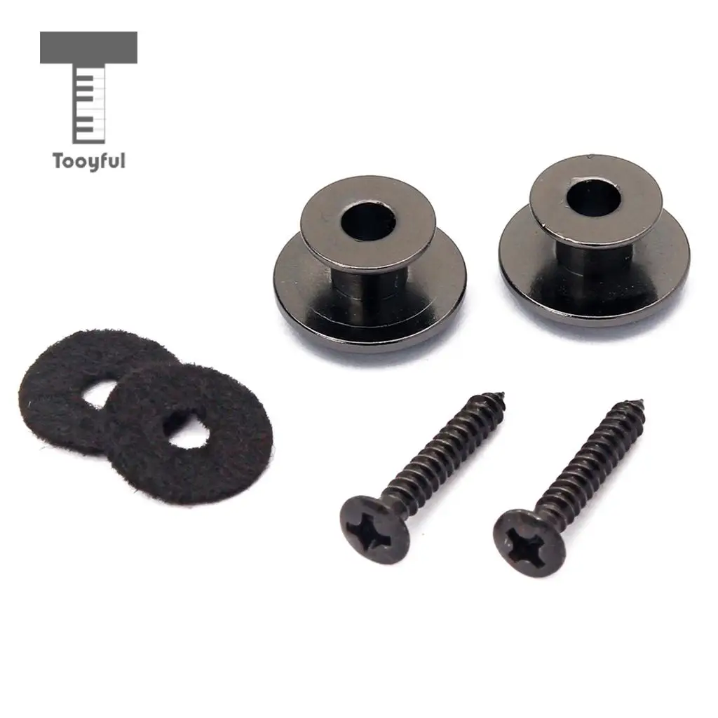 Tooyful 2 шт. Straplocks электрическая акустическая гитара бас ремешок для укулеле мандолины замки кнопки Запчасти Аксессуары
