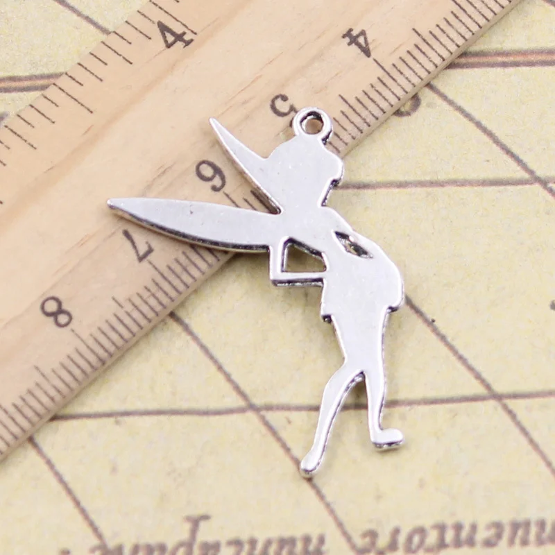 12 шт. Подвески Сказочный Ангел 36x27 мм тибетские антикварные ювелирные изделия