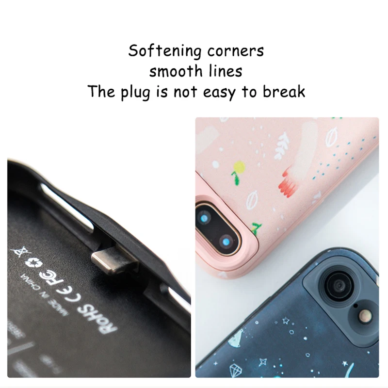 Liberfeel Maoxin чехол для зарядного устройства iPhone 7 8 7P 8P Powerbank Case 2500 mAh Power Bank Charger
